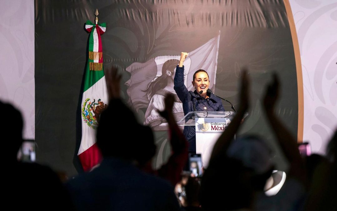 Sheinbaum: «México será el país más democrático del mundo al elegir a los tres poderes»