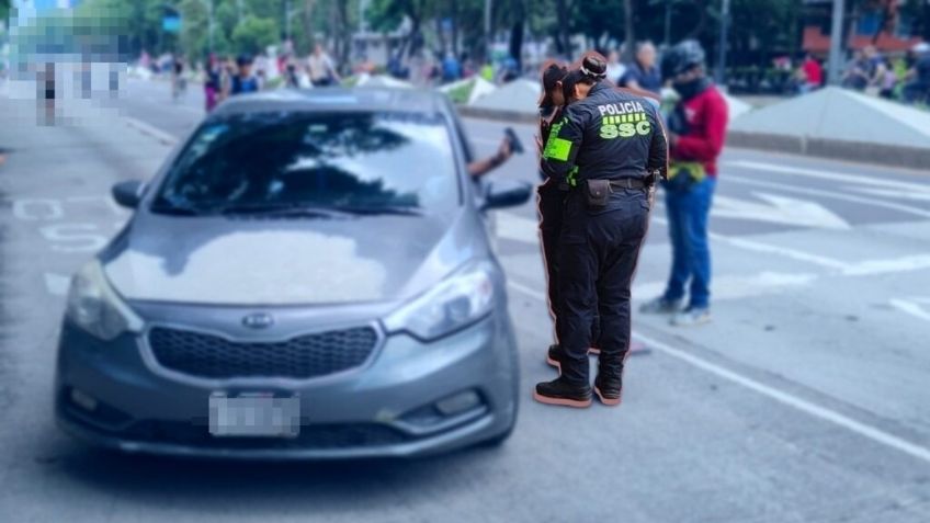 Levantan 500 infracciones a conductores en CDMX por esta acción; SSC pide evitarlo