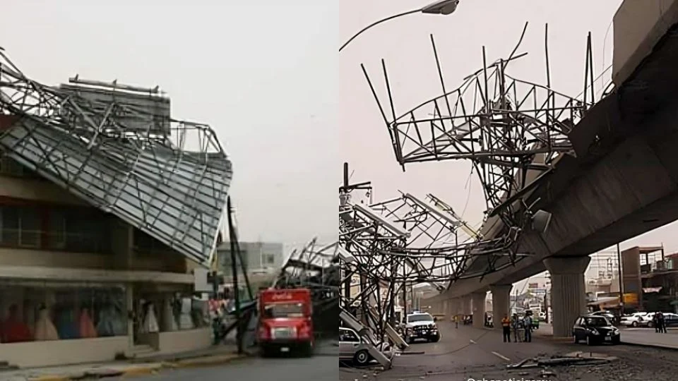 Se cumplen 17 años del ventarrón que paralizó a todo Nuevo León