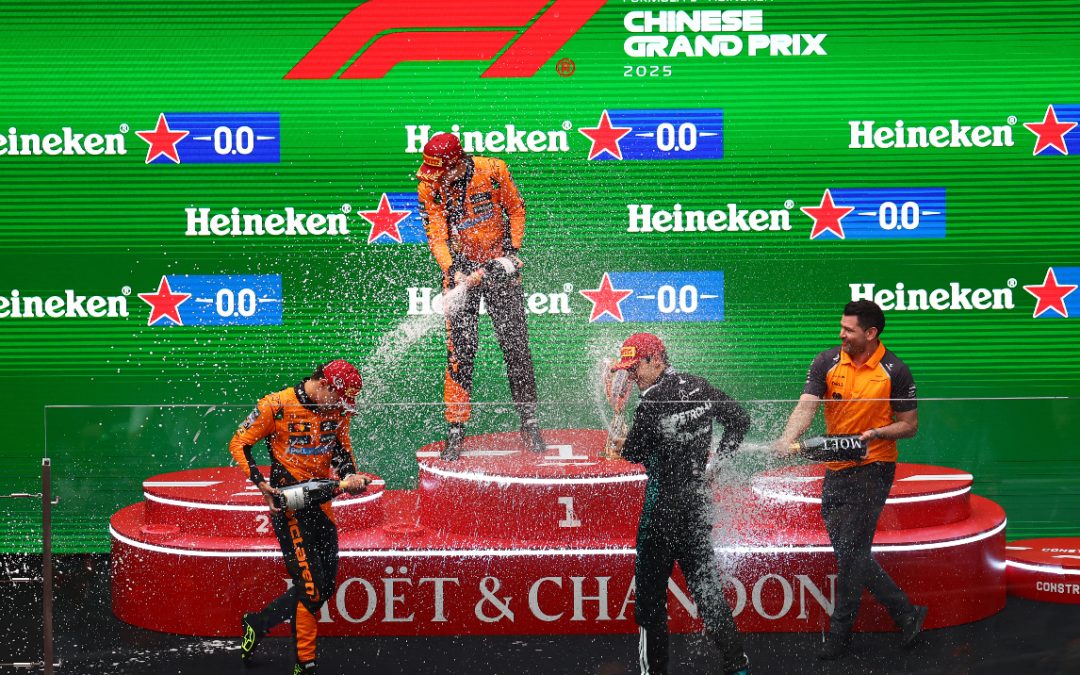 Hace McLaren el 1-2 en el Gran Premio de China