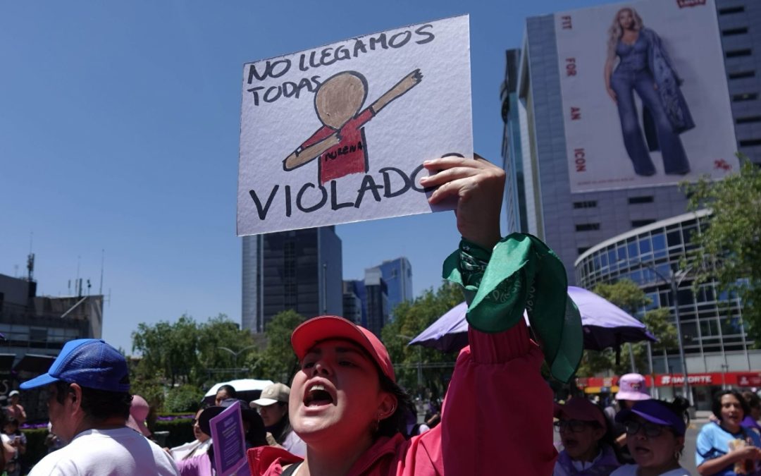 Protestan contra Cuauhtémoc Blanco en CDMX