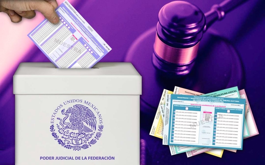 Más de 3,400 candidatos arrancan campaña este domingo para ‘renovar’ el Poder Judicial