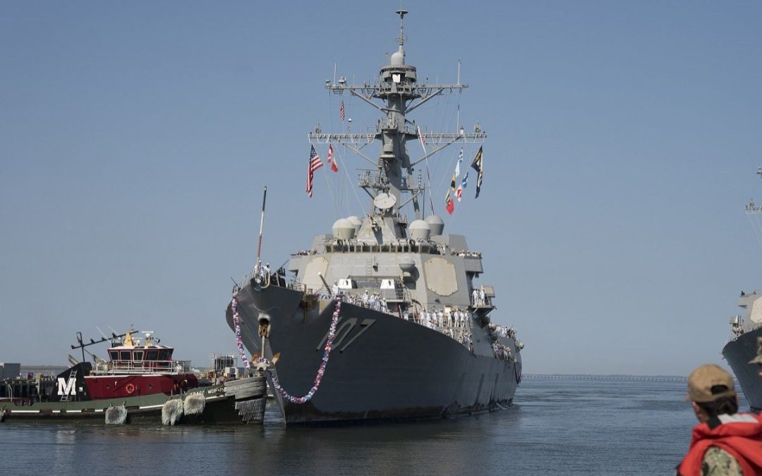 Así reaccionó Sheinbaum ante envío del destructor USS Gravely al Golfo de México