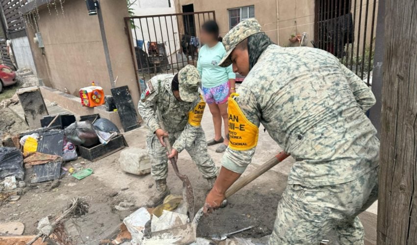 Resultado de la coordinación de los tres niveles de gobierno se rescató a cerca de 2 mil personas afectadas por las intensas lluvias en Tamaulipas