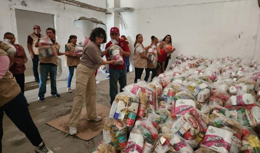 Entregan Estado y Federación, más de 16 mil apoyos a damnificados en Reynosa