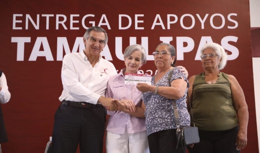 Apoyos a familias afectadas por lluvias en Tamaulipas, refleja gobierno humanista de Claudia Sheinbaum: Américo