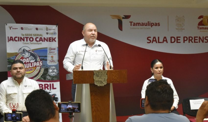 Consolida Tamaulipas su liderazgo en pesca deportiva; presentan Serial Regional 2025