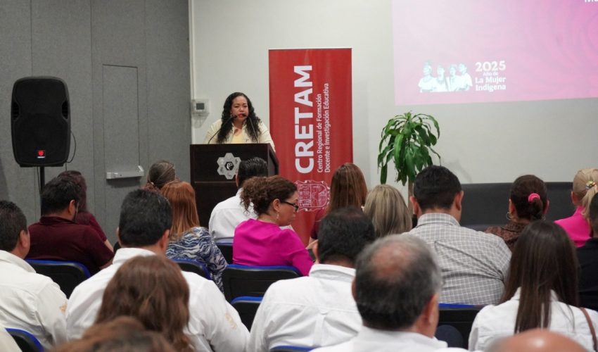 Capacita CRETAM a docentes sobre los retos educativos