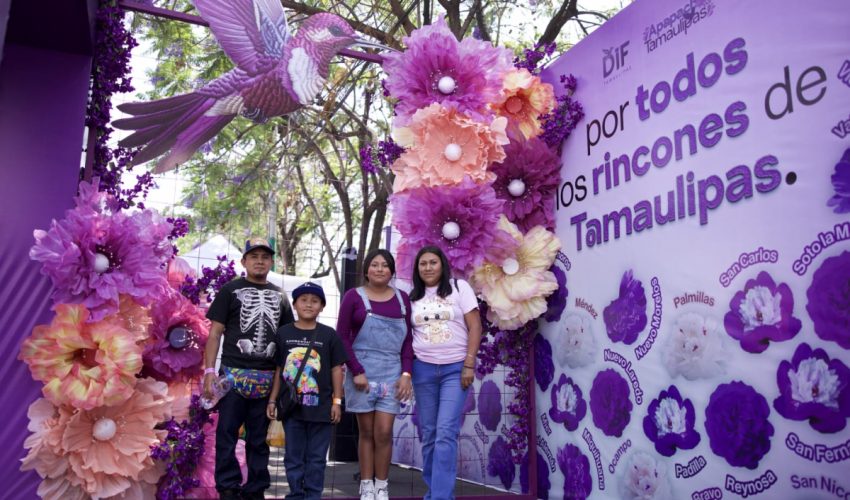 Participa DIF Tamaulipas en la Fiesta Nacional por los Derechos de la Niñez