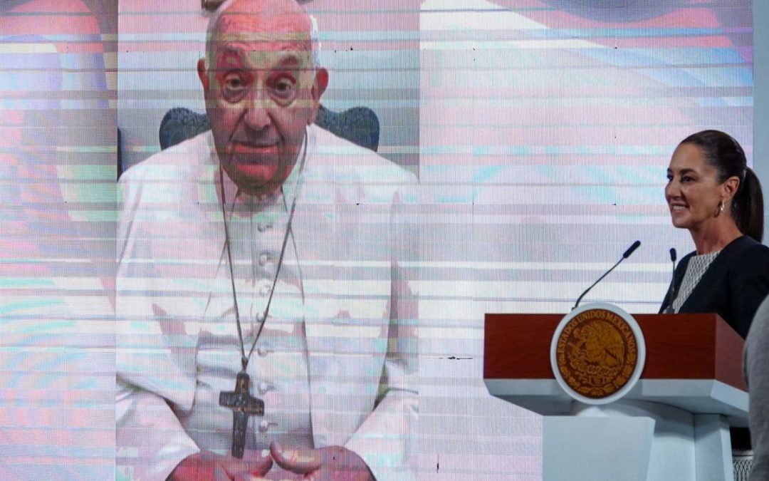 Sheinbaum presenta video ‘inédito’ del Papa Francisco para México