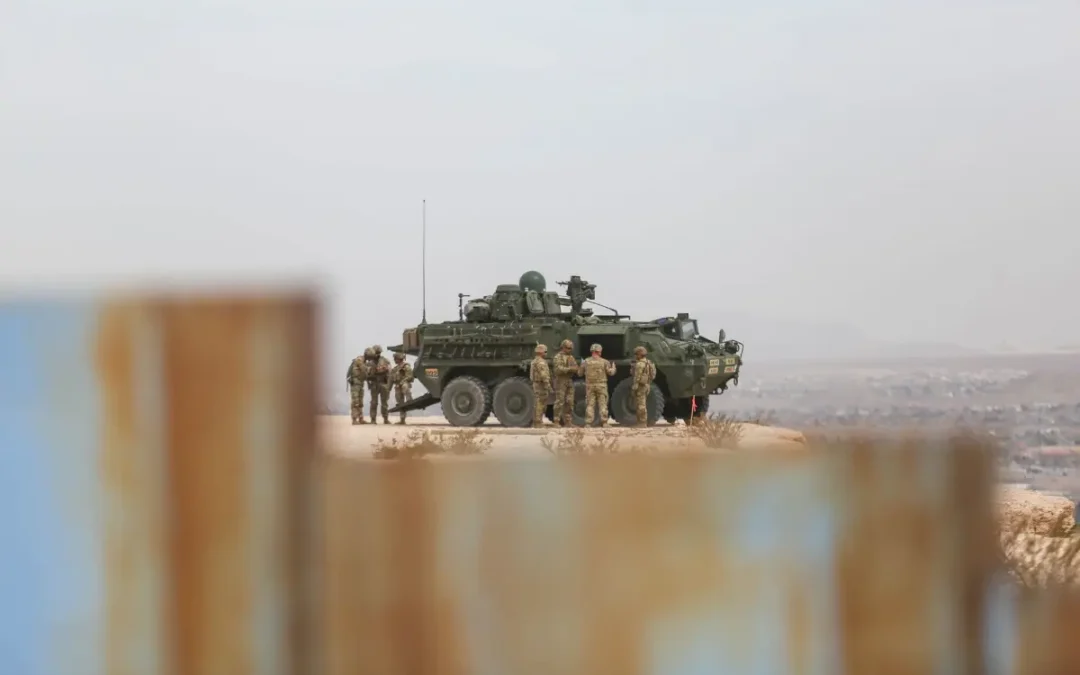 Trump ordena al Ejército de EU tomar el control de franja paralela a la frontera con México