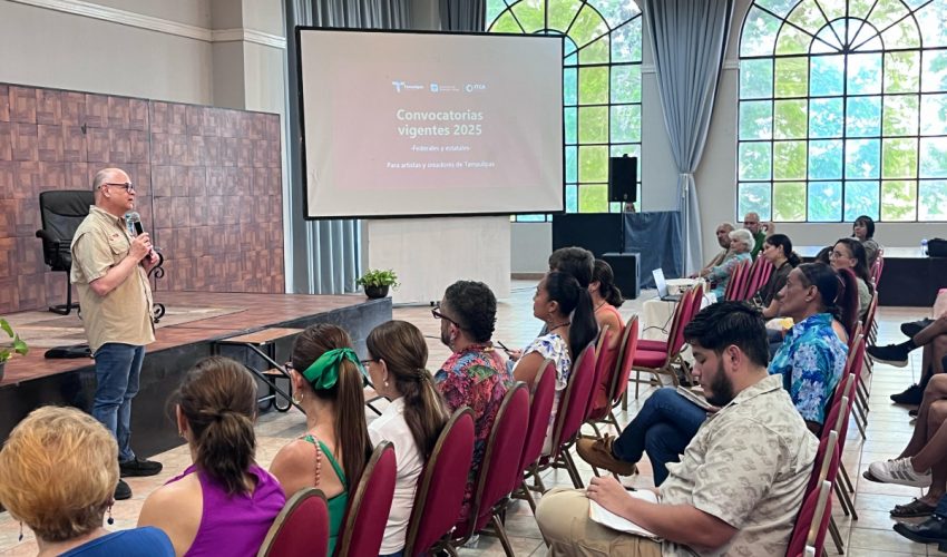 Brinda ITCA charla informativa sobre “Convocatorias vigentes para creadores y artistas de Tamaulipas”