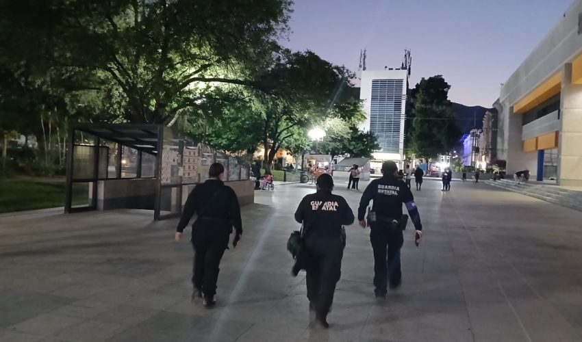 Mantiene Guardia Estatal de Género proximidad en áreas naturales, turísticas y comerciales de Ciudad Victoria