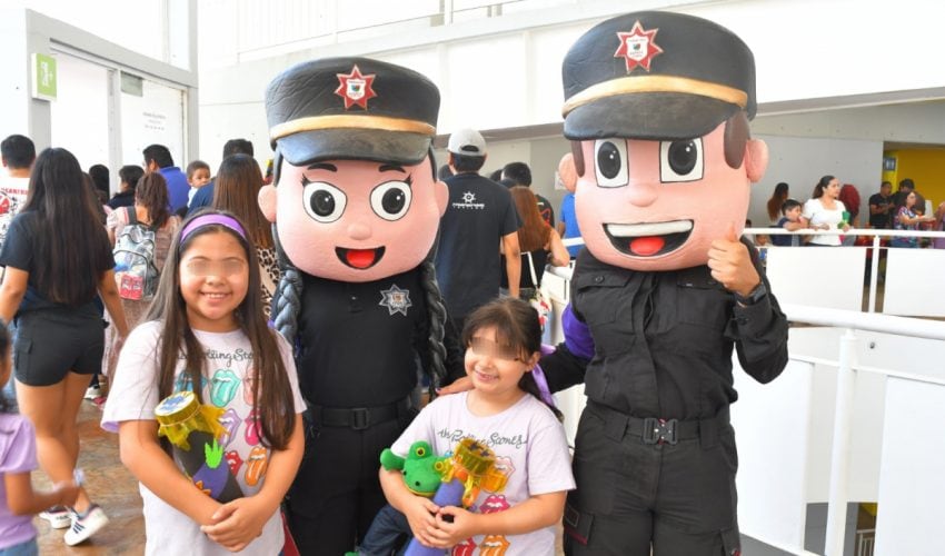Guardia Estatal se une al TAMUX para celebrar a la niñez tamaulipeca
