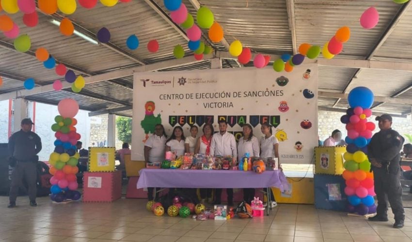 Realizan CEDES de Tamaulipas convivencias para celebrar a niñas y niños