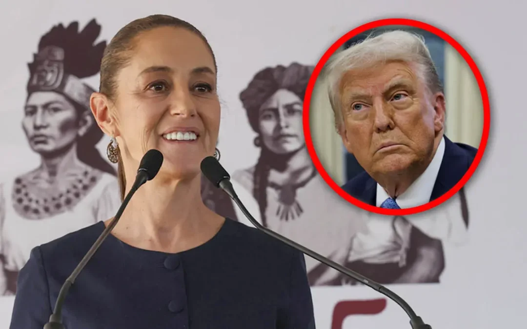 Sheinbaum asegura que el pueblo de México le ha dado ‘fuerza’ para negociar con Trump