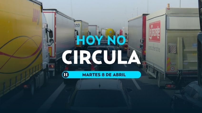 Hoy No Circula: ¿qué autos descansan este MARTES 8 de abril en CDMX y Edomex?