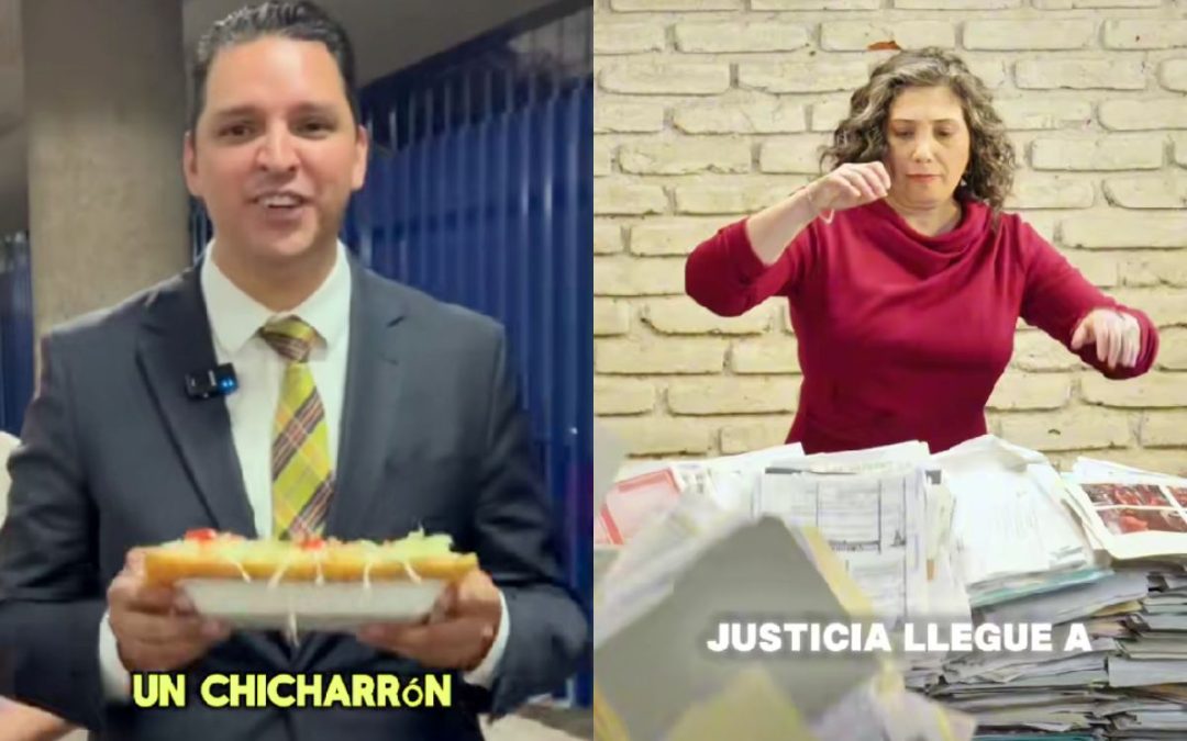 Entre ‘Perreo de la justicia’ y ‘chicharrón preparado’: así hacen campaña los candidatos al PJ