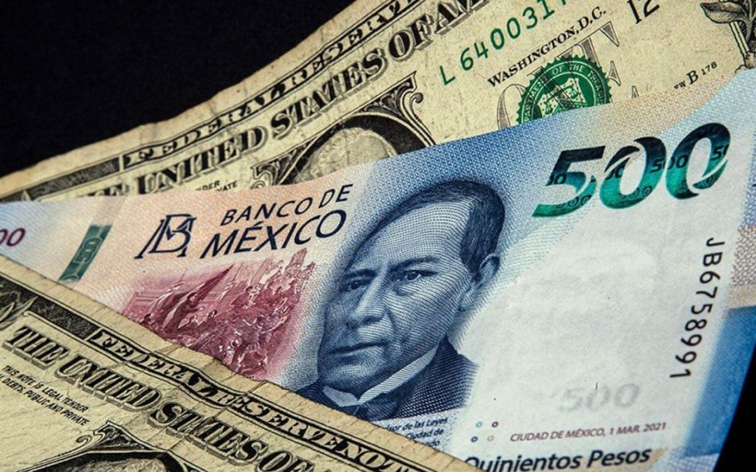 Peso mexicano avanza a niveles no vistos desde octubre