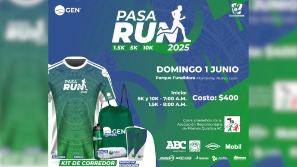 Separa tu lugar para la carrera PASA RUN 2025