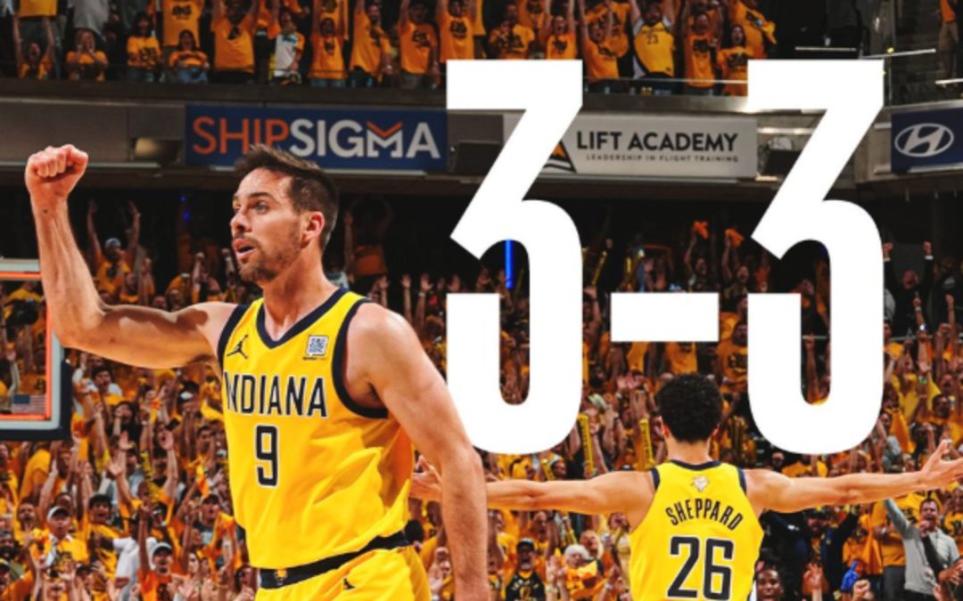 Finales NBA: Indiana hace la épica y fuerza juego 7 en Oklahoma