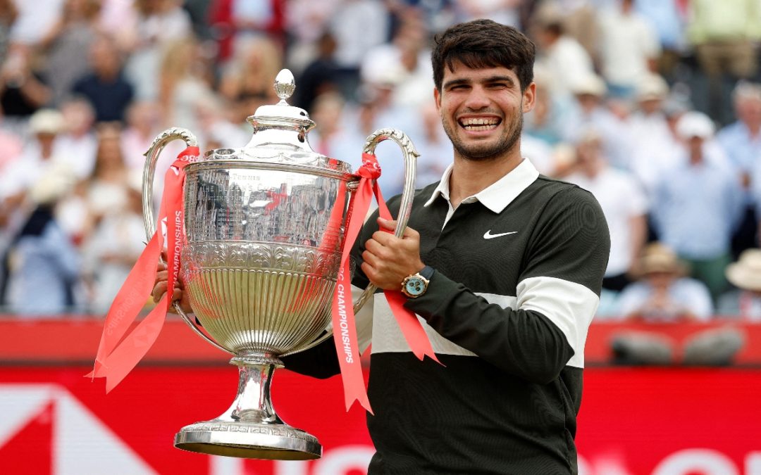 Carlos Alcaraz se declara en Queen’s listo para Wimbledon