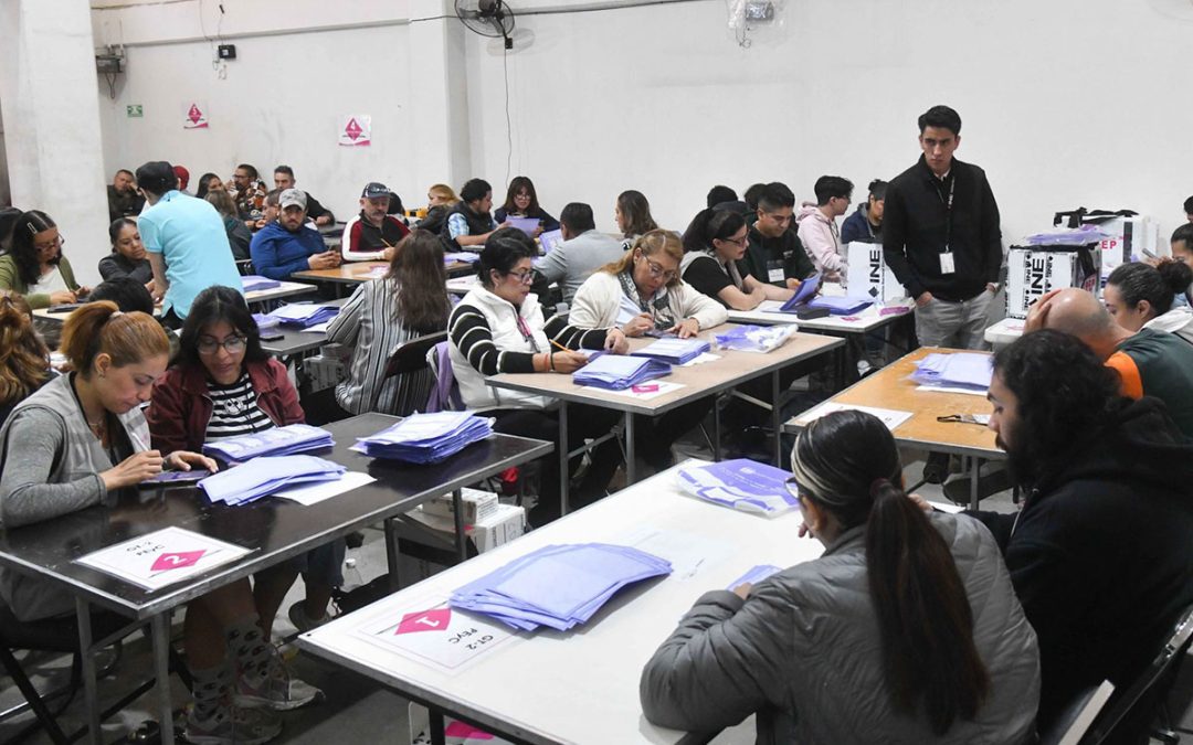 INE concluye cómputos distritales de elección judicial