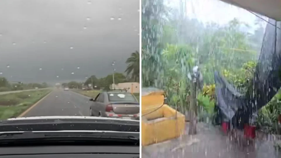 Vuelven las lluvias a la zona sur de Monterrey y municipios de la región citrícola