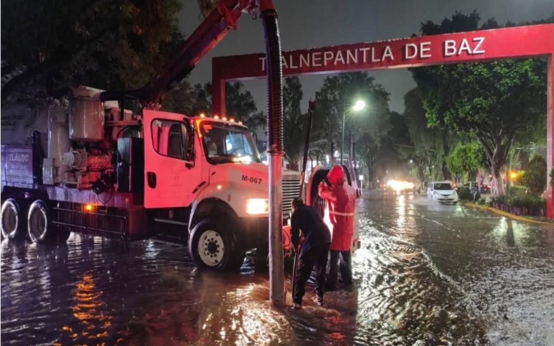 Mantienen alerta permanente por lluvias en Edomex