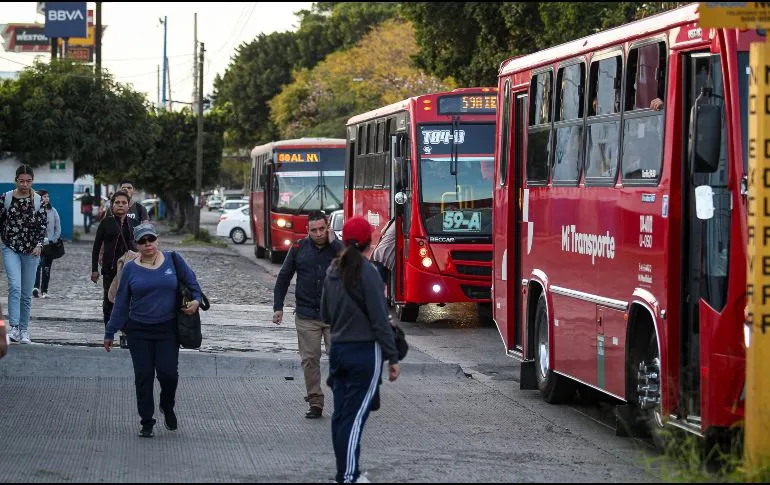 Rutas de camiones detendrán sus recorridos el domingo en Tlajomulco