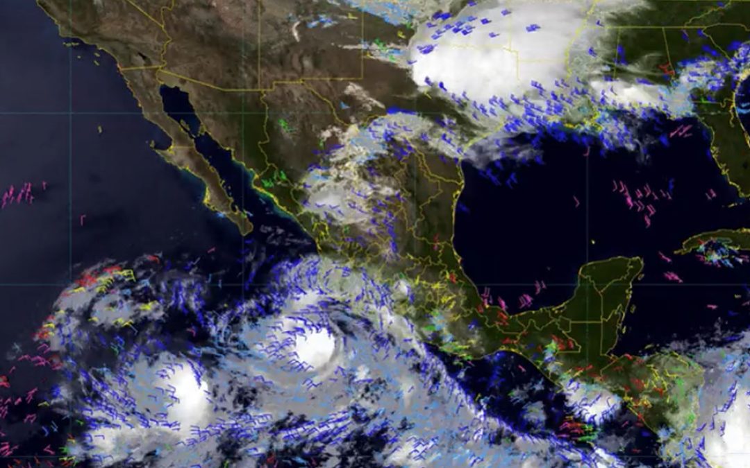 Bárbara se degrada a tormenta tropical; provoca lluvias fuertes y chubascos