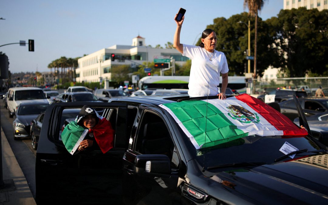 SRE reporta 42 mexicanos detenidos tras redadas en Los Ángeles