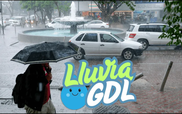 Entran días de lluvias para Guadalajara; a esta hora lloverá HOY viernes