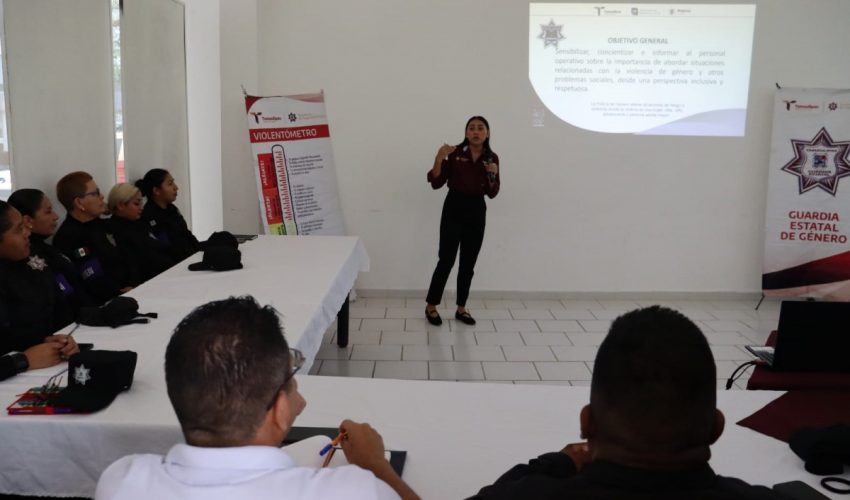 Recibe personal de la UMEAV capacitación en perspectiva de género