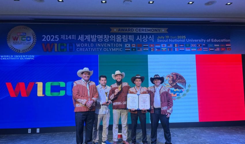 Triunfo histórico: conquistan estudiantes tamaulipecos oro y Grand Prize en WICO 2025 en Corea del Sur