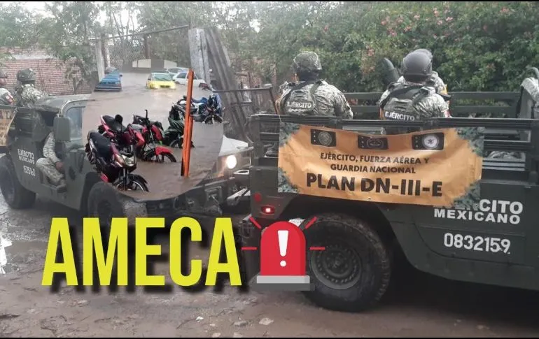 Tormenta azota a Ameca y provoca distintos destrozos