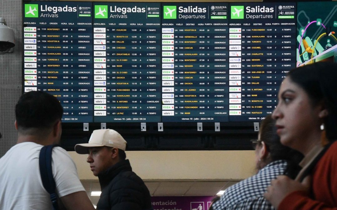 Canaero pide diálogo entre México y EU por restricciones a aerolíneas