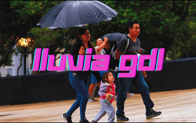 Se avecina jueves tormentoso por probabilidad de lluvia en Guadalajara