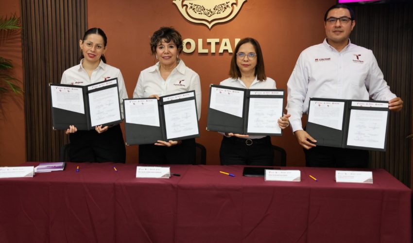 Firman convenio el Instituto de las Mujeres y el Colegio de Tamaulipas para fortalecer la investigación con enfoque de género