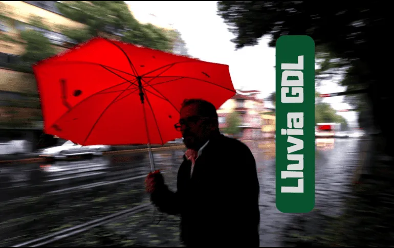 Guadalajara se prepara para martes con lluvia y rayos; aquí el pronóstico