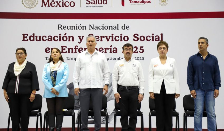 Inicia Reunión Nacional de Educación y Servicio Social en Enfermería 2025
