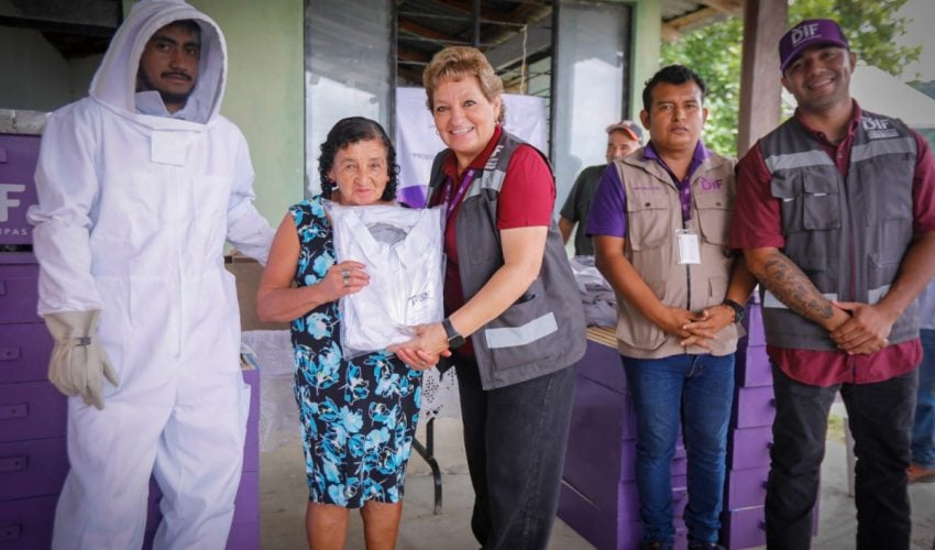 DIF Tamaulipas impulsa proyecto de “Producción Sostenible de Miel” en comunidades rurales