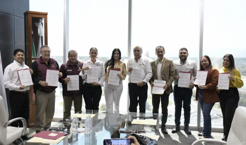 Firma de convenio fortalece el acceso a alimentos del mar a familias tamaulipecas