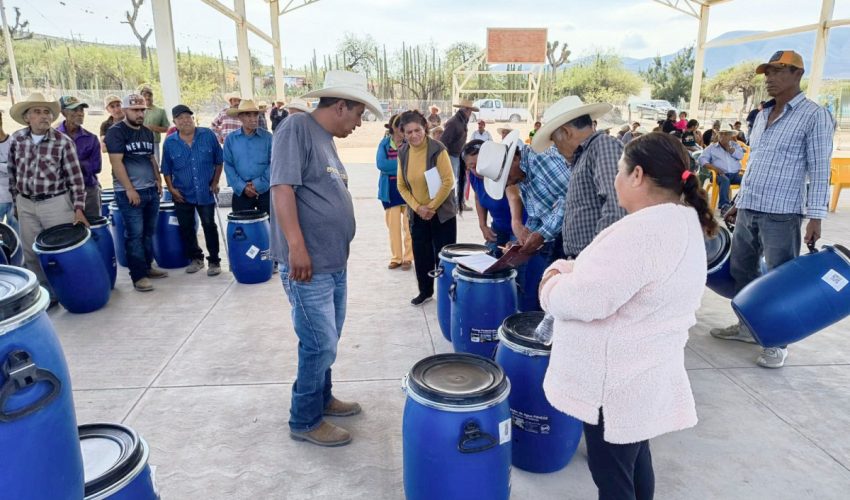 Fortalece Secretaría de Recursos Hidráulicos acceso a agua segura y de calidad en zonas rurales de Bustamante
