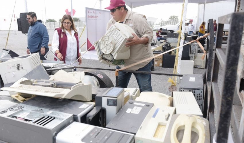 Responde ciudadanía al llamado ambiental con Reciclatón