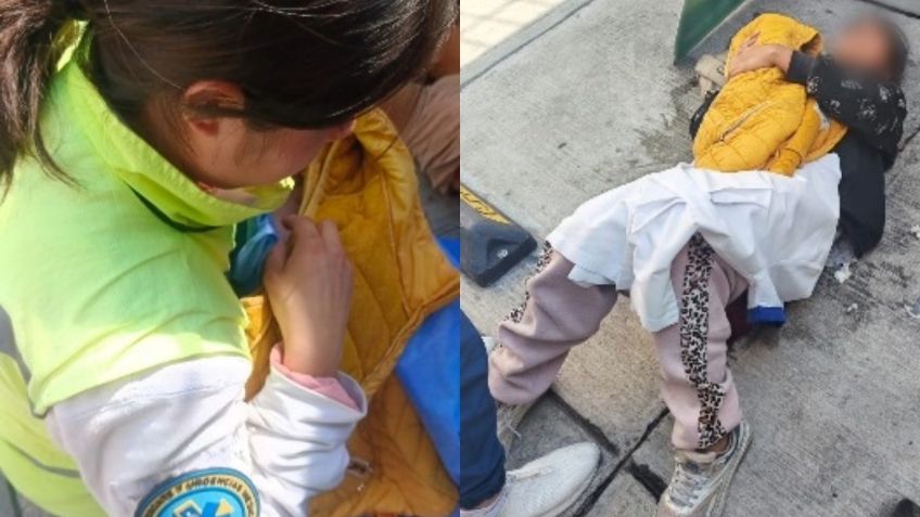 Mujer da a luz en calles de la colonia Residencial Acoxpa