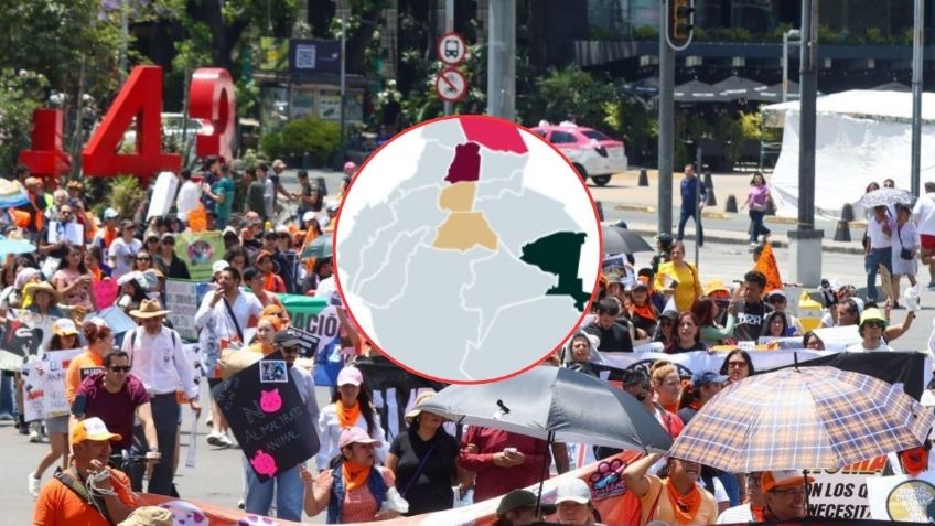 Marchas y bloqueos que afectarán HOY jueves 8 de enero en CDMX