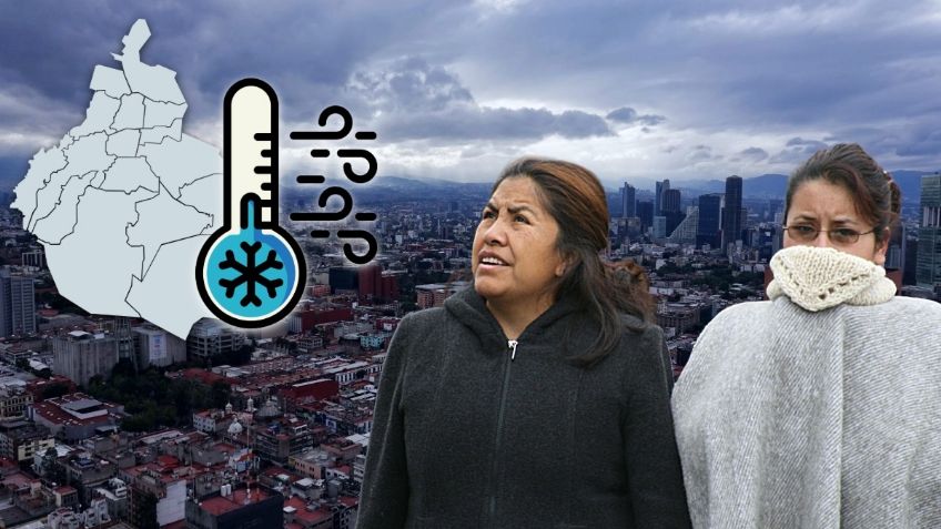 Estas serán las alcaldías de CDMX con más frío mañana lunes 12 de enero de 2026 | MAPA
