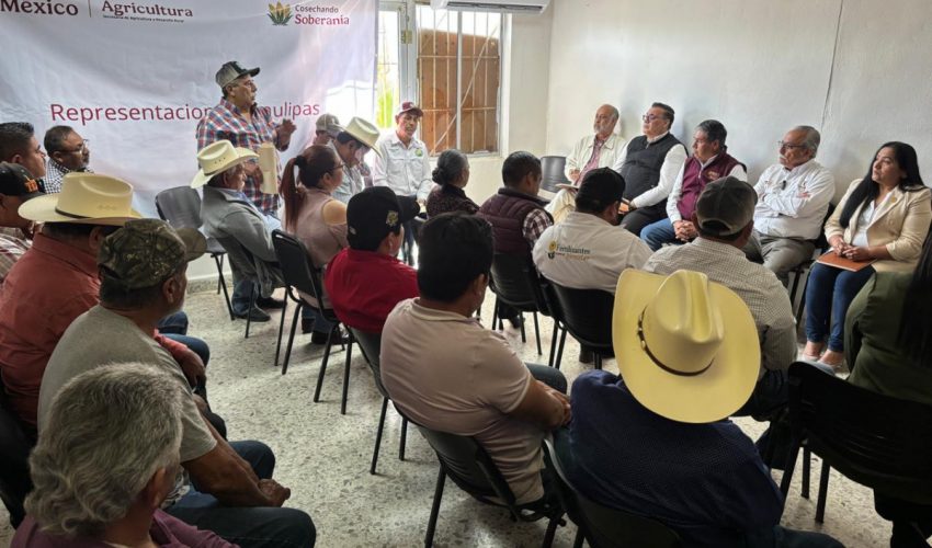 Presentan avances del programa de Crédito Cosechando Soberanía