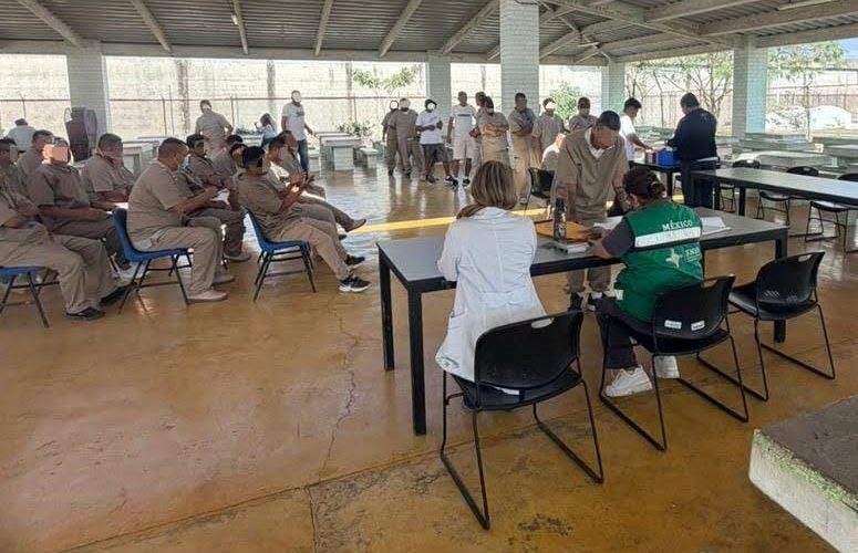 Vacunan a más de 600 PPLs contra el sarampión en el CEDES Altamira